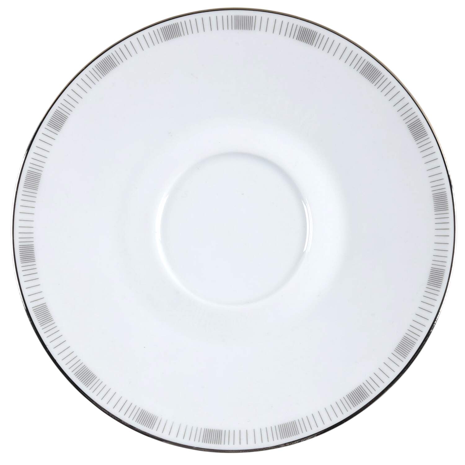 Platinum Lines Saucer for Cream Soup Bowl by Rosenthal - Continental-1