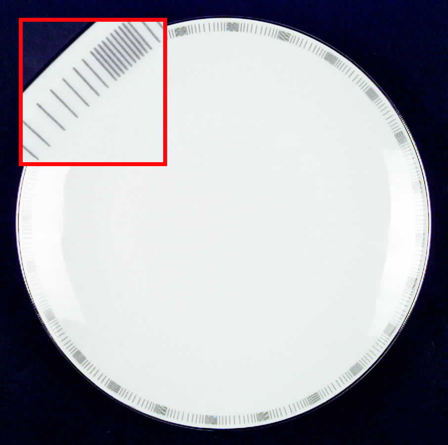 Platinum Lines Dinner Plate by Rosenthal - Continental-1