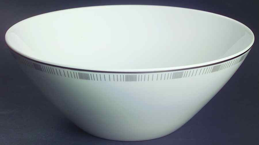 Platinum Lines 7" Round Vegetable Bowl by Rosenthal - Continental-1