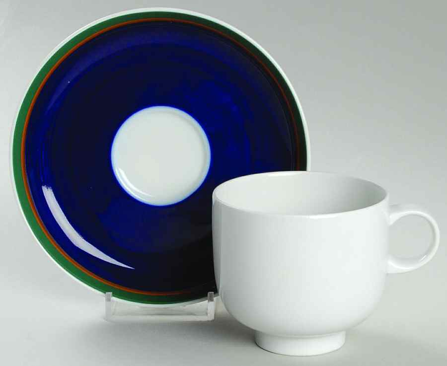 Plural Flat Cup & Saucer Set by Rosenthal - Continental-1