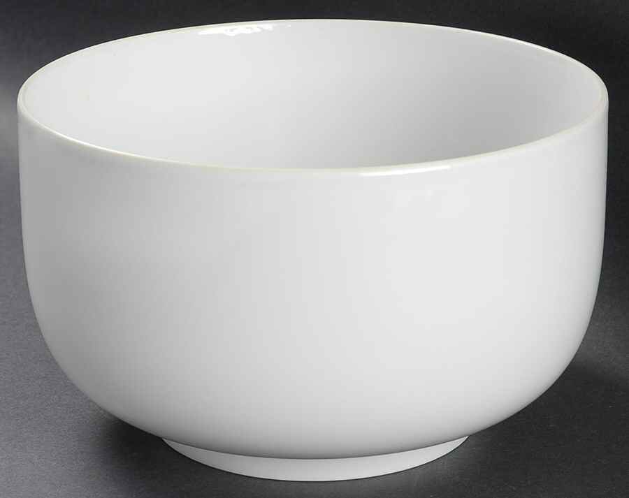 Plus White 7" Round Vegetable Bowl by Rosenthal - Continental-1