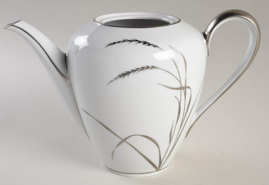 Platinum Wheat Coffee Pot No Lid by Rosenthal - Continental-1