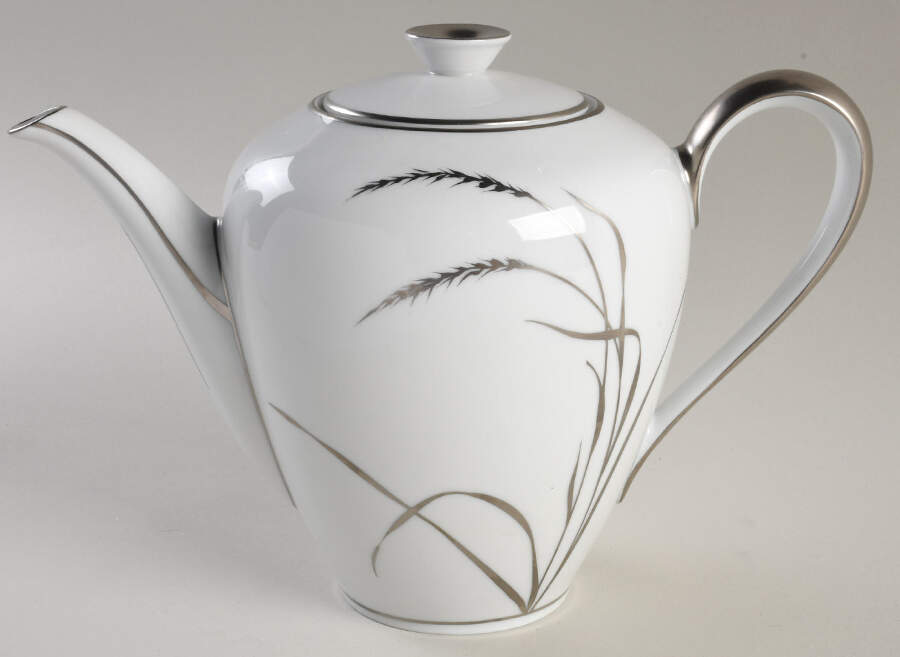 Platinum Wheat Coffee Pot & Lid by Rosenthal - Continental-1