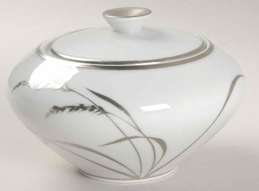 Platinum Wheat Sugar Bowl & Lid by Rosenthal - Continental-1