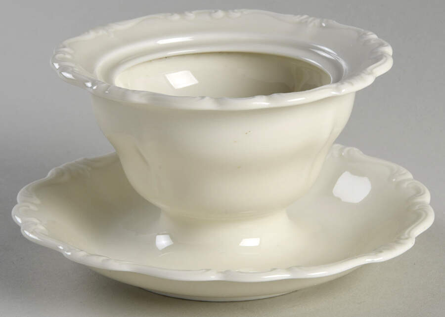 Pompadour Cream Jam/Jelly & Underplate No Lid by Rosenthal - Continental-1