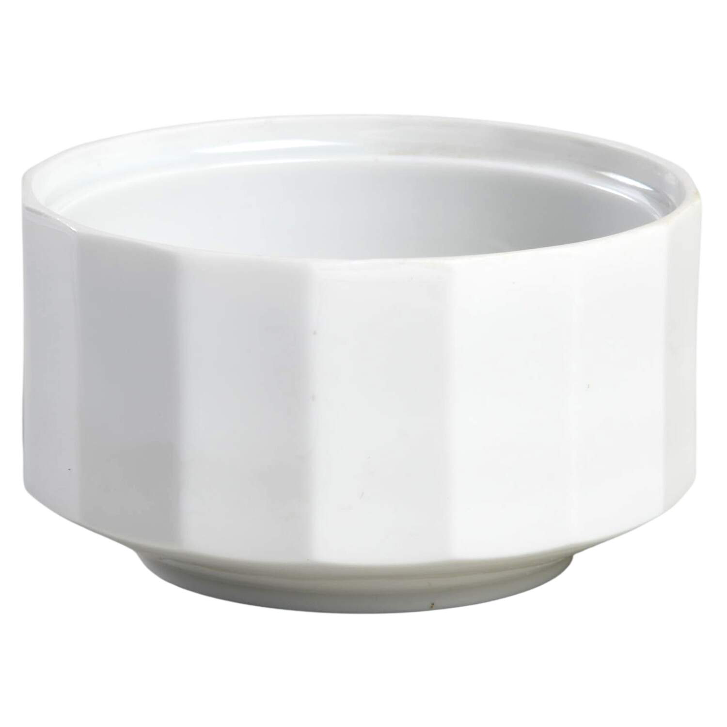 Polygon White Sugar Bowl No Lid by Rosenthal - Continental-1