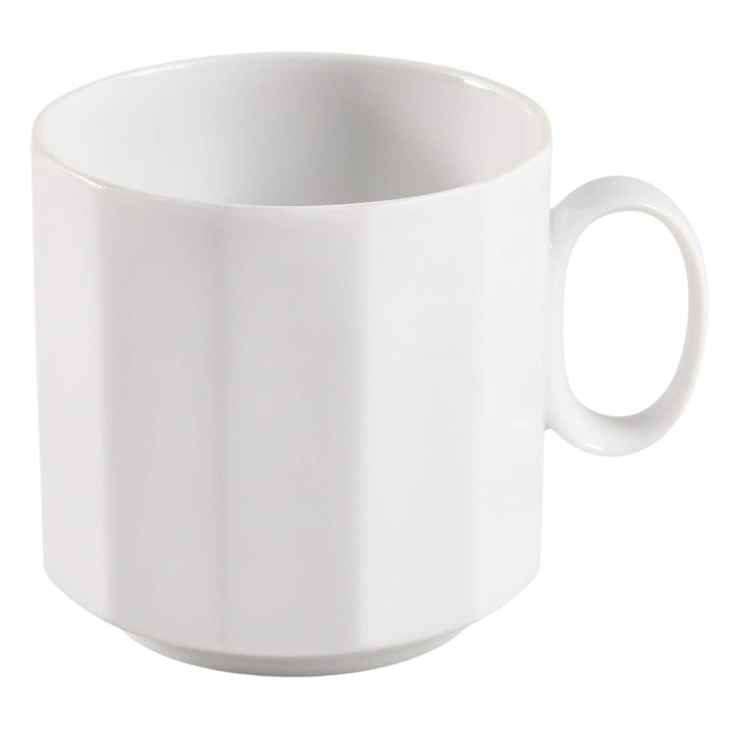 Polygon White Flat Cup by Rosenthal - Continental-1