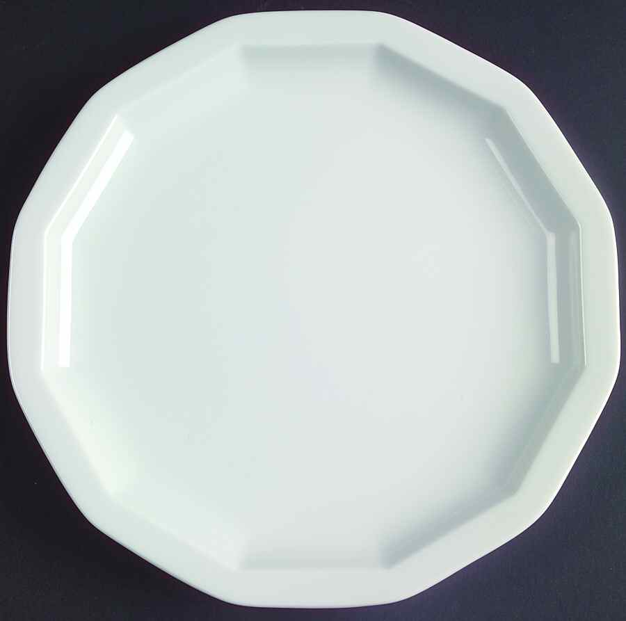 Polygon White Salad Plate by Rosenthal - Continental-1