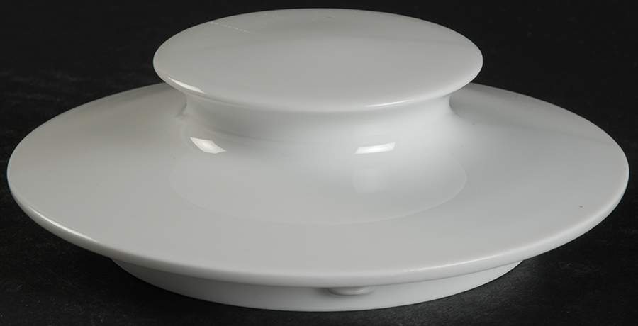 Polygon White Lid for Teapot by Rosenthal - Continental-1