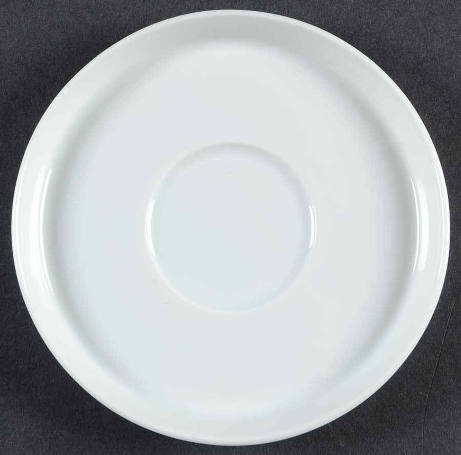 Polygon White Saucer for Demitasse Cup by Rosenthal - Continental-1