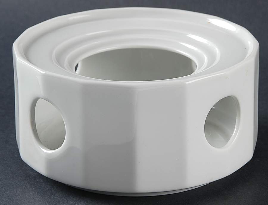 Polygon White China Warmer Stand by Rosenthal - Continental-1