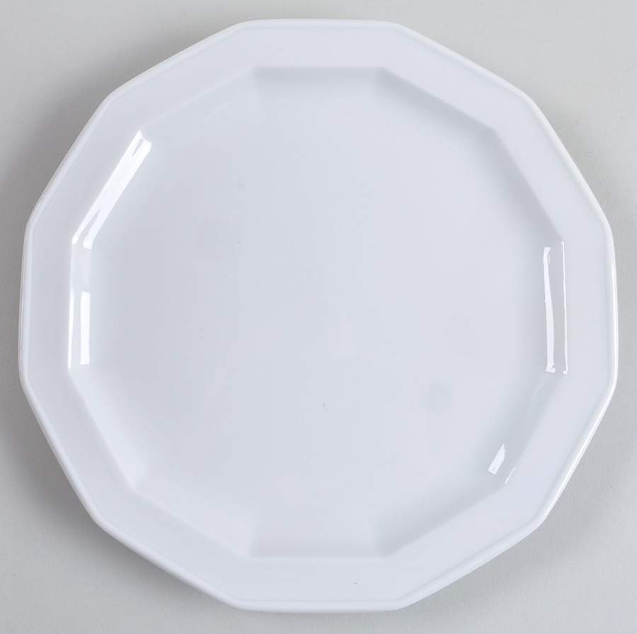 Polygon White Luncheon Plate by Rosenthal - Continental-1