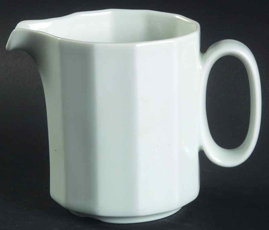 Polygon White Creamer by Rosenthal - Continental-1