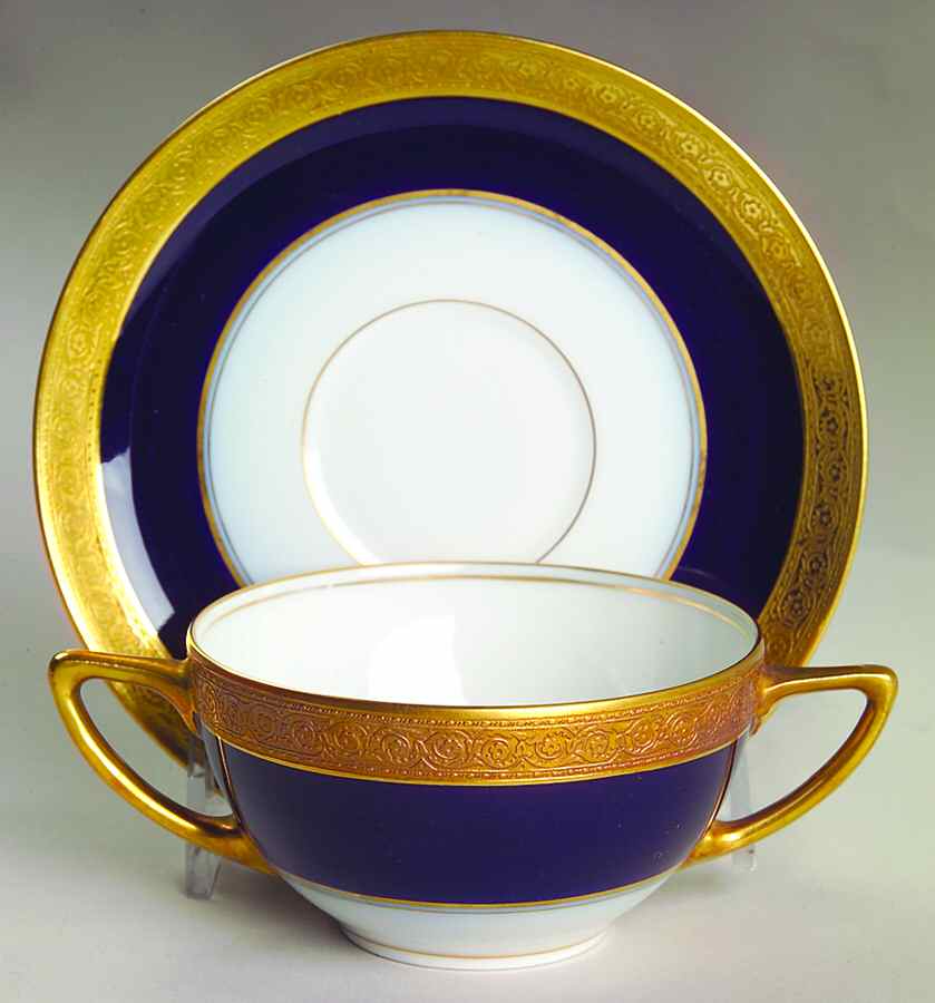 Prima Donna Flat Bouillon Cup & Saucer by Rosenthal - Continental-1