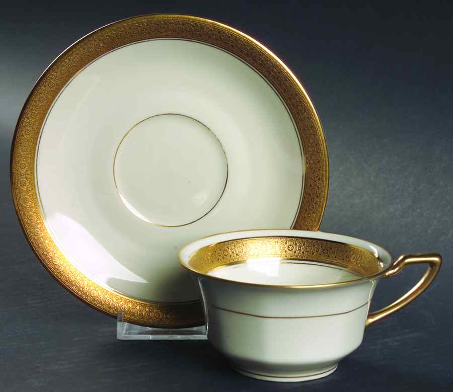 Premier Flat Cup & Saucer Set by Rosenthal - Continental-1