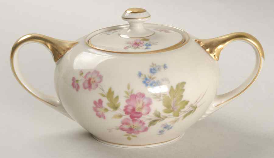 Primrose Mini Sugar Bowl & Lid by Rosenthal - Continental-1