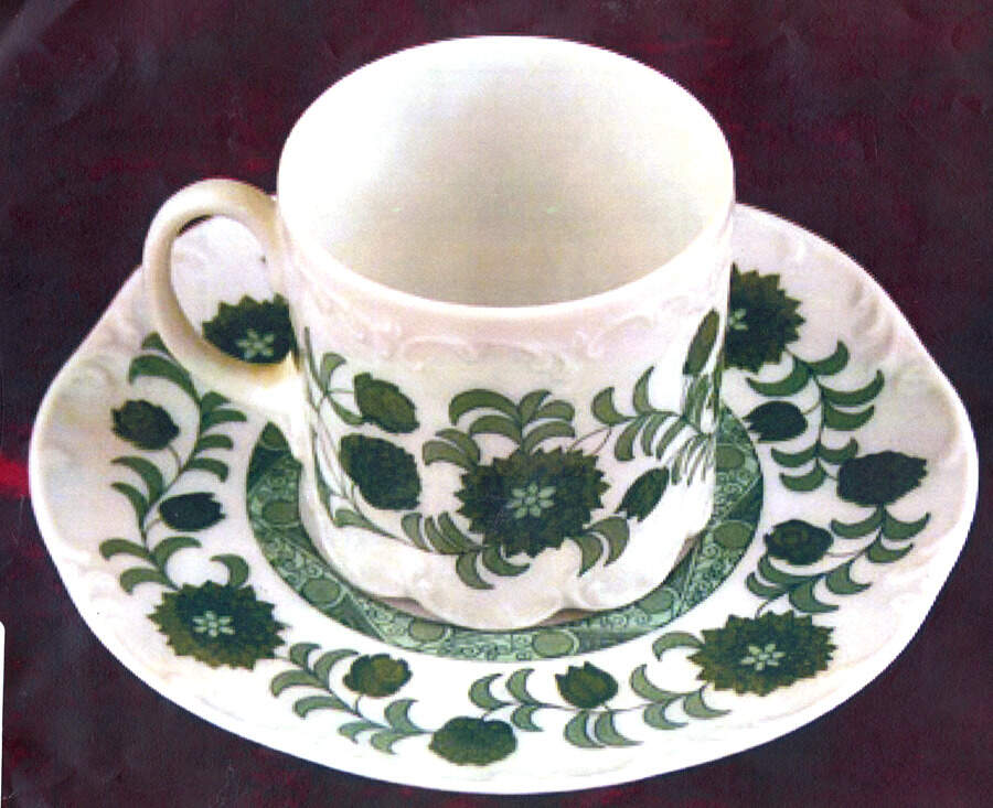 Queen Anne Flat Demitasse Cup & Saucer Set by Rosenthal - Continental-1