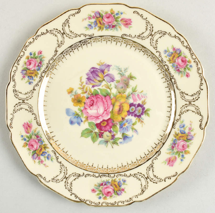 Queen's Bouquet Salad Plate by Rosenthal - Continental-1