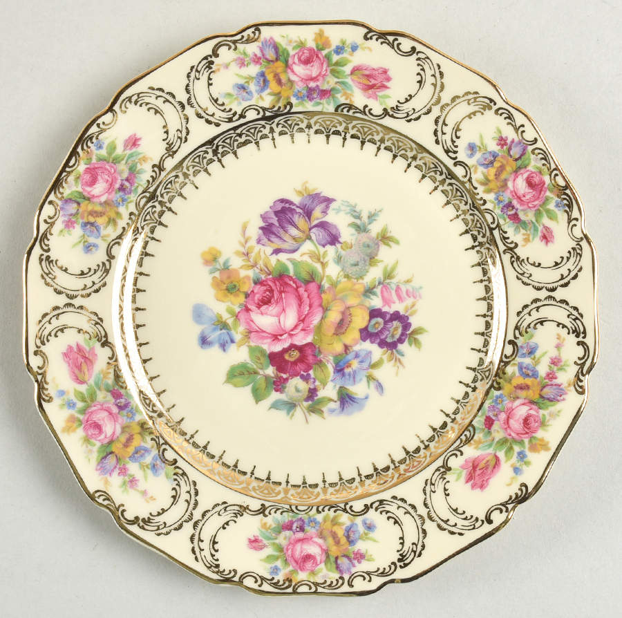 Queen's Bouquet Bread & Butter Plate by Rosenthal - Continental-1