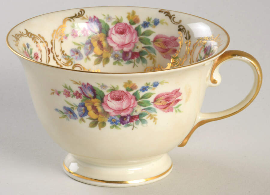 Queen's Bouquet Footed Cup by Rosenthal - Continental-1