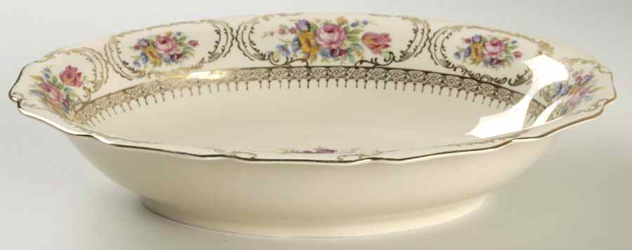 Queen's Bouquet 10" Oval Vegetable Bowl by Rosenthal - Continental-1