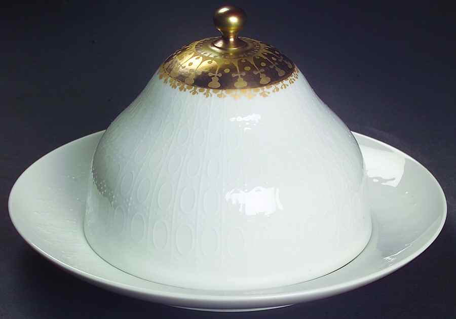 Quatre Couleurs Round Covered Butter by Rosenthal - Continental-1
