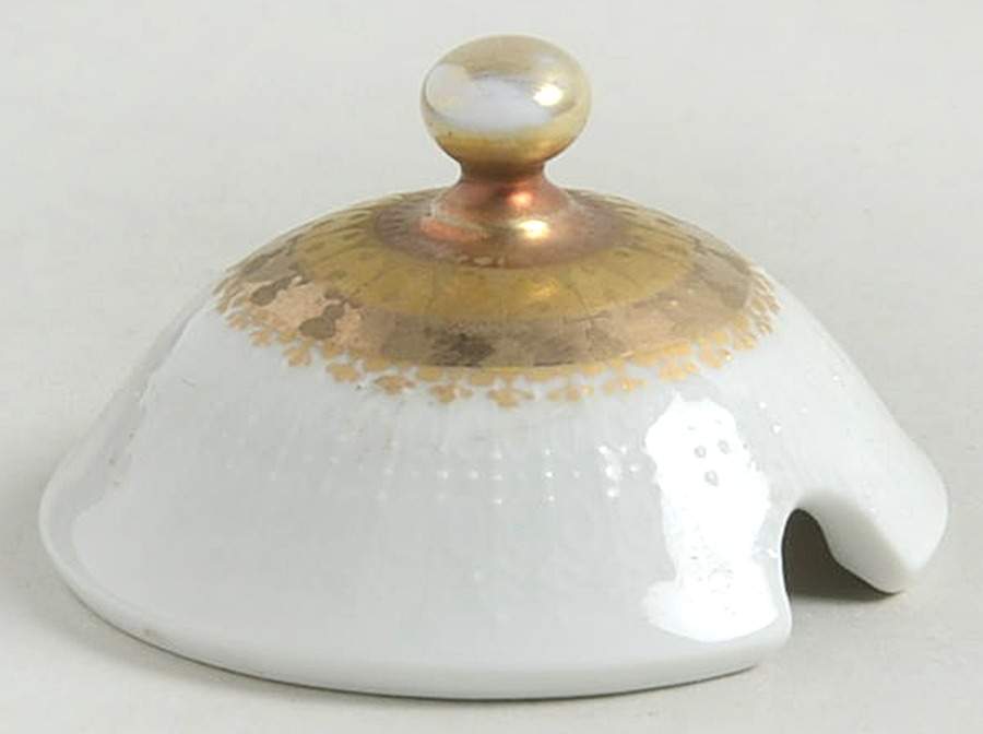 Quatre Couleurs Lid for Mustard with Attached Underplate by Rosenthal - Continental-1