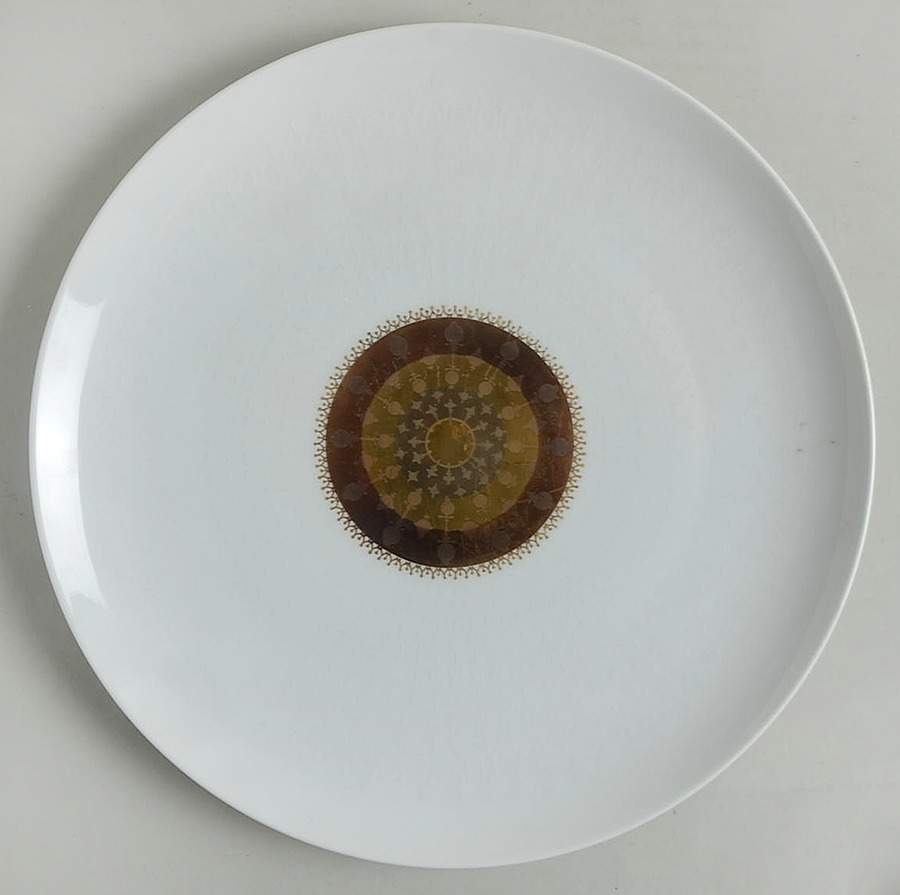 Quatre Couleurs Cake Plate by Rosenthal - Continental-1