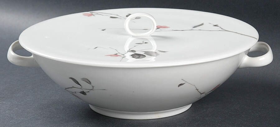Quince (Rhythm Shape) Round Covered Vegetable by Rosenthal - Continental-1
