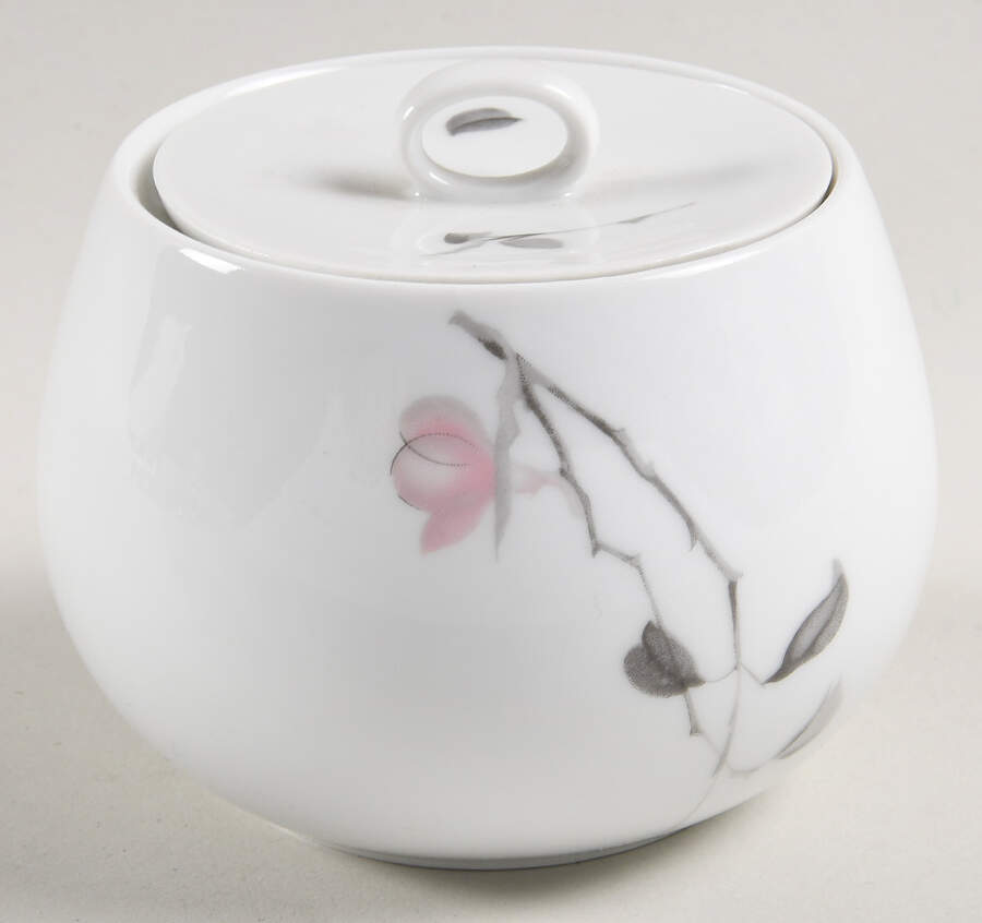 Quince (Rhythm Shape) Sugar Bowl & Lid by Rosenthal - Continental-1