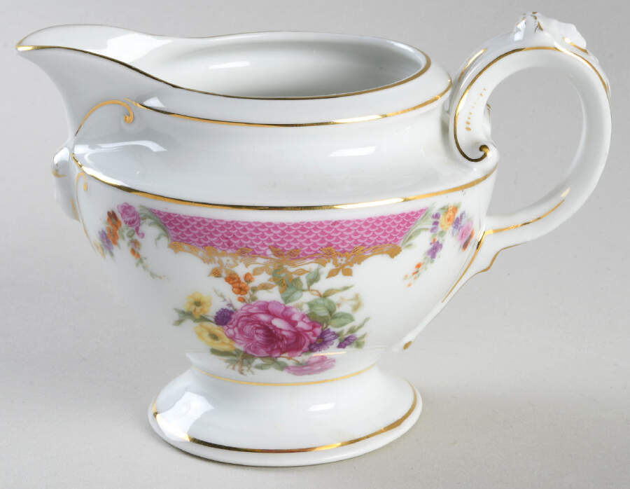Queen's Rose (No Inner Gold Band) Creamer by Rosenthal - Continental-1