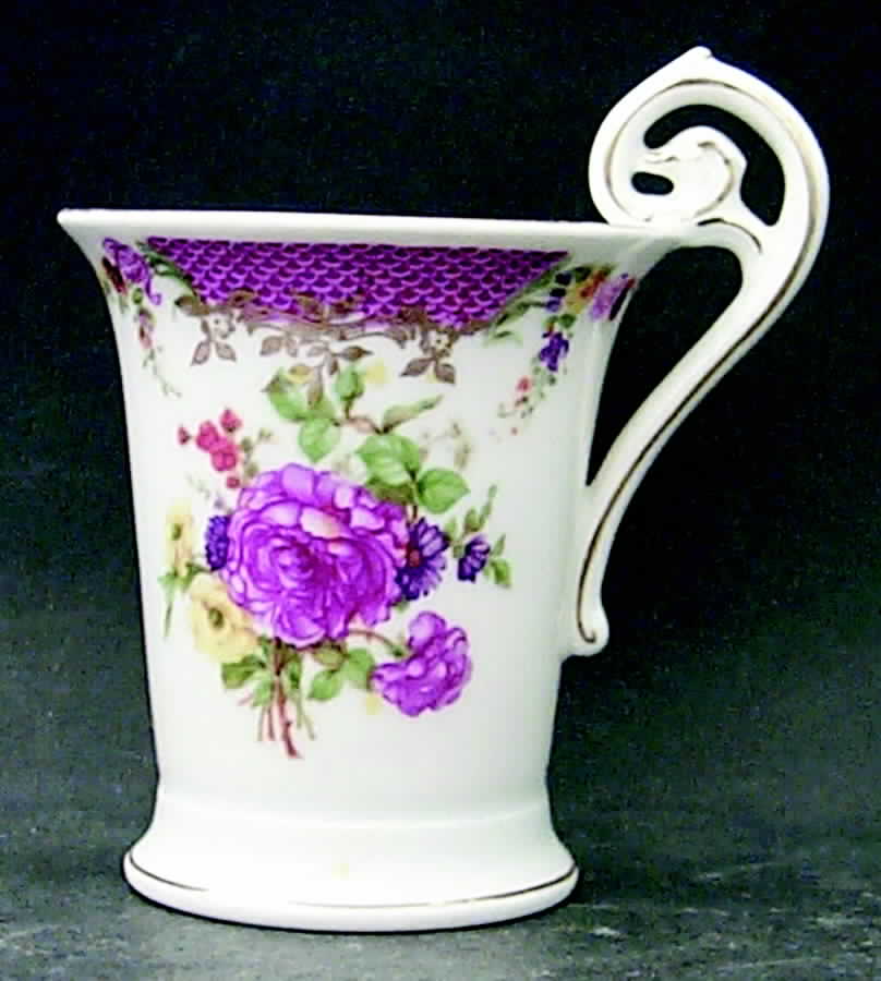 Queen's Rose (No Inner Gold Band) Chocolate Cup by Rosenthal - Continental-1