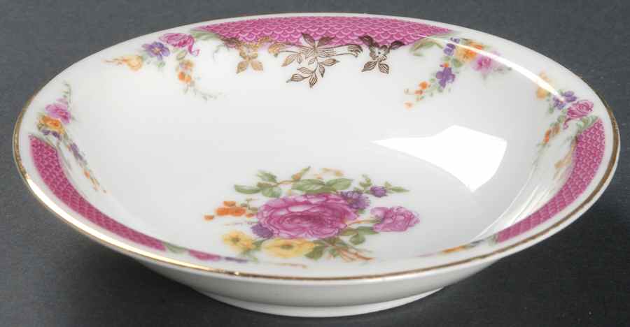 Queen's Rose (No Inner Gold Band) Fruit/Dessert (Sauce) Bowl by Rosenthal - Continental-1