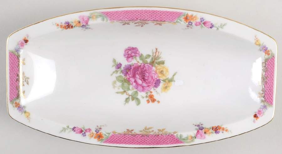 Queen's Rose (No Inner Gold Band) Relish by Rosenthal - Continental-1