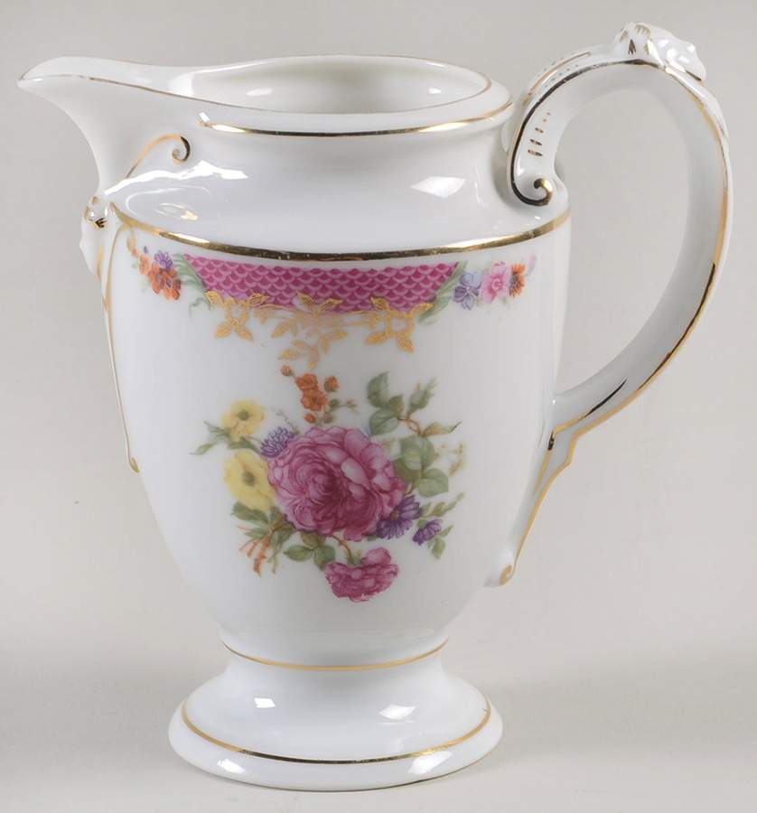 Queen's Rose (No Inner Gold Band) Creamer by Rosenthal - Continental-1