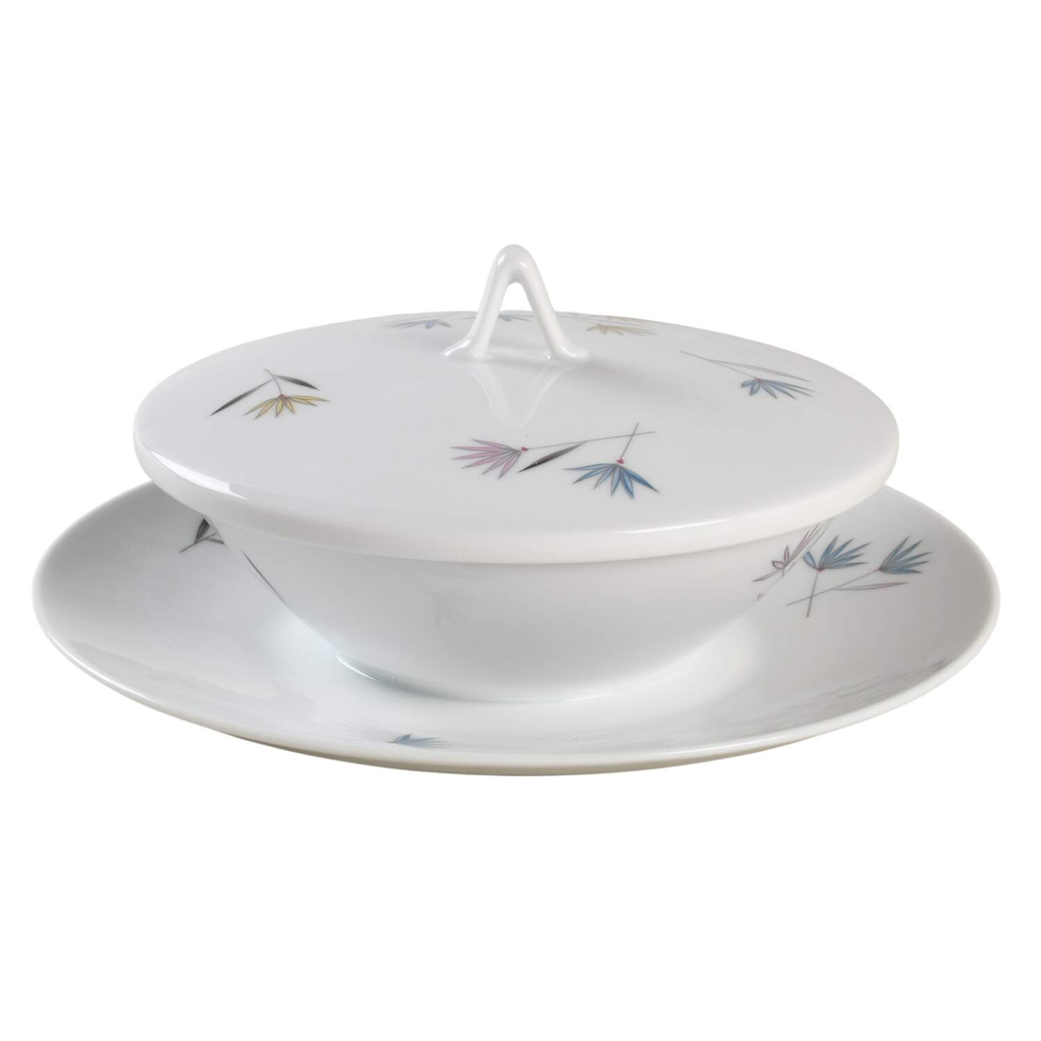 3722 Sauce Boat with Attached Underplate & Lid by Rosenthal - Continental-1