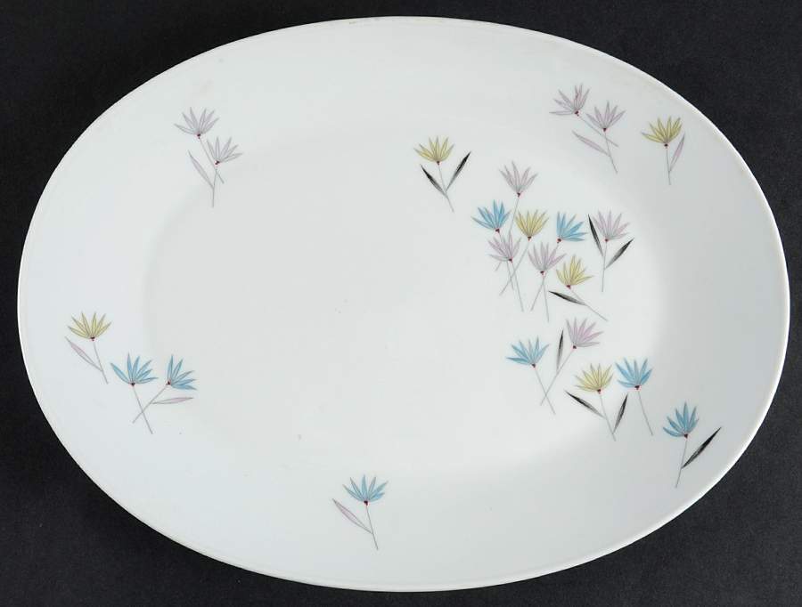3722 11" Oval Serving Platter by Rosenthal - Continental-1