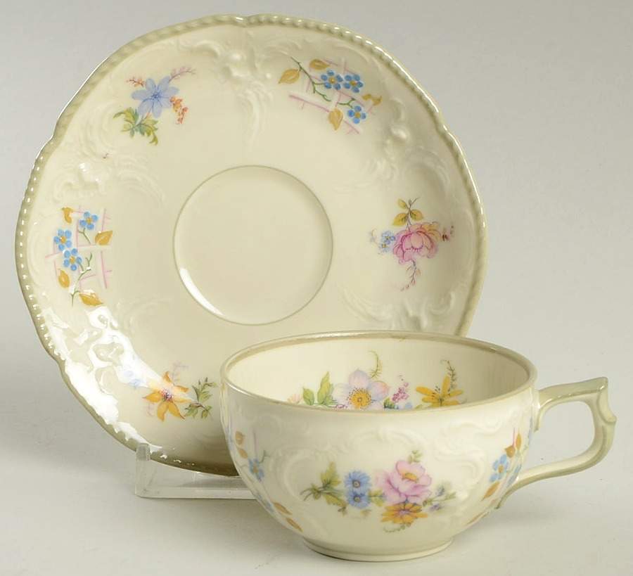 3422 Flat Demitasse Cup & Saucer Set by Rosenthal - Continental-1