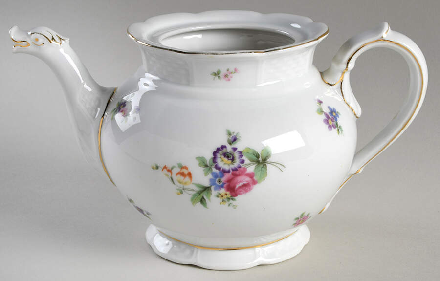R138 Teapot No Lid by Rosenthal - Continental-1