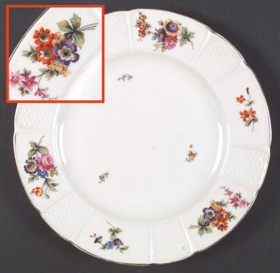 R138 Dinner Plate by Rosenthal - Continental-1