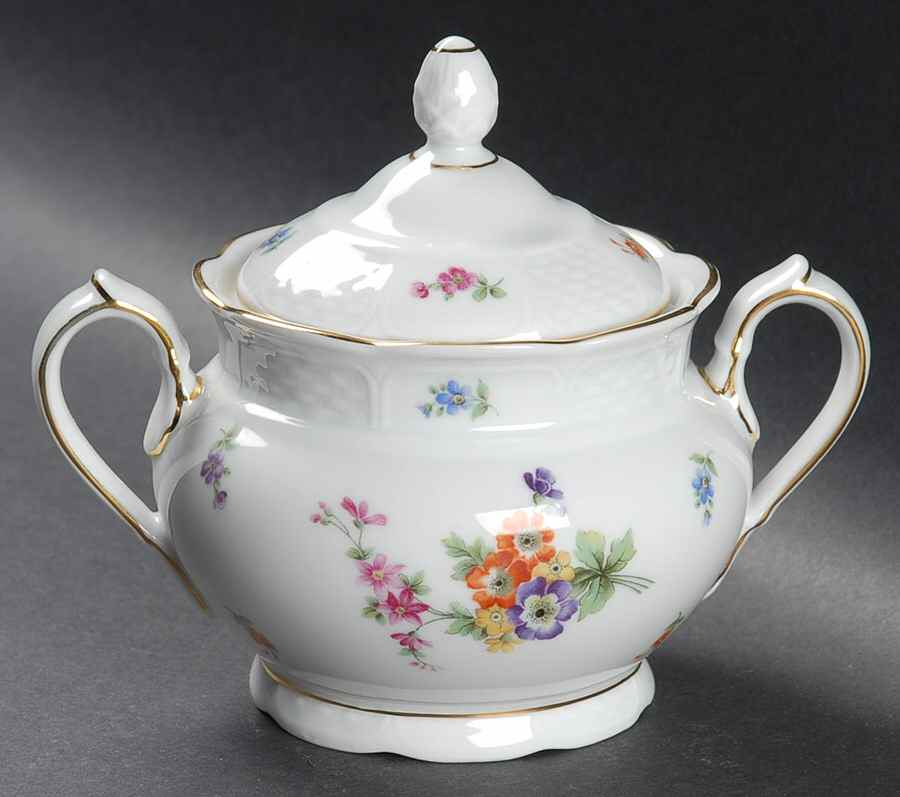 R138 Sugar Bowl & Lid by Rosenthal - Continental-1