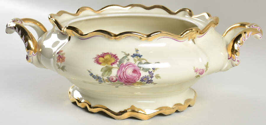 R14 (Pompadour Shape) Round Vegetable No Lid by Rosenthal - Continental-1