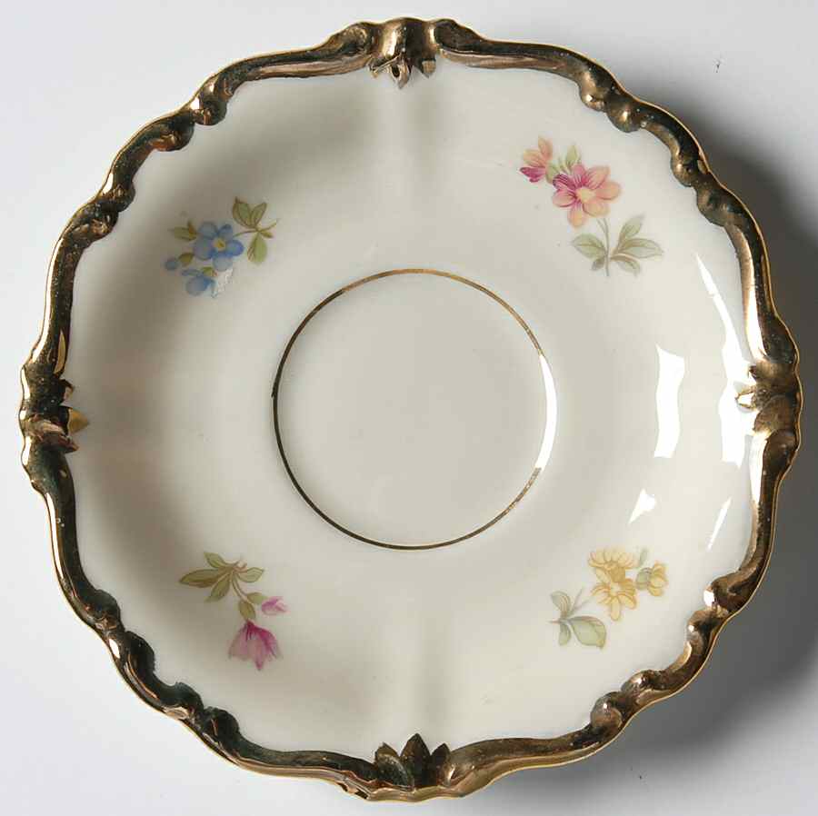 R14 (Pompadour Shape) Saucer for Demitasse Cup by Rosenthal - Continental-1