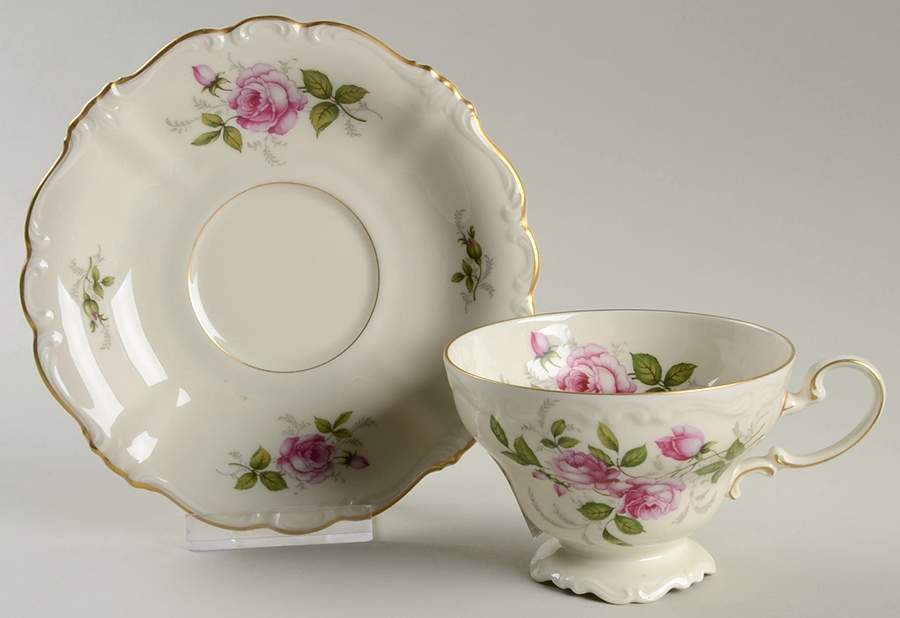 R141 Footed Cup & Saucer Set by Rosenthal - Continental-1