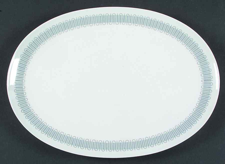 R144 13" Oval Serving Platter by Rosenthal - Continental-1