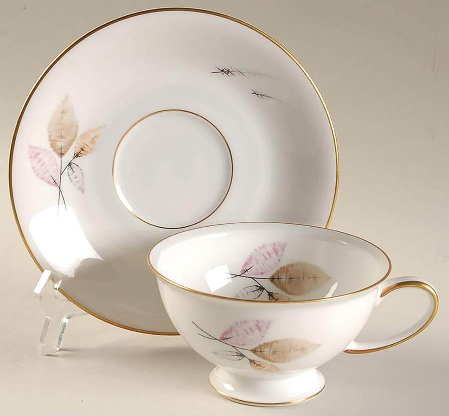 Florence Footed Cup & Saucer Set by Rosenthal - Continental-1