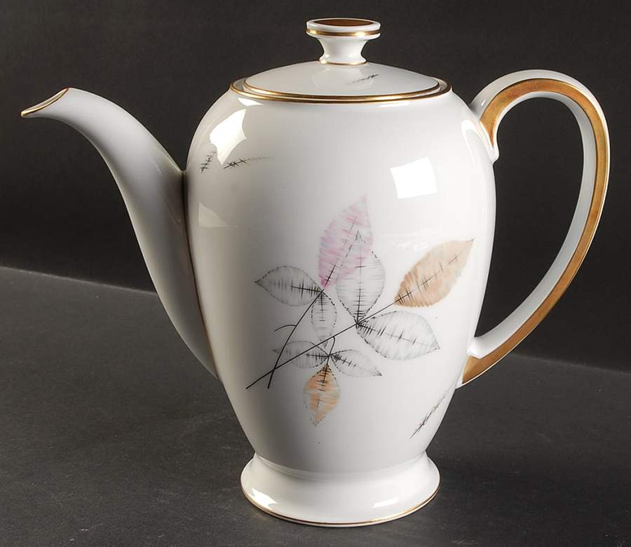 Florence Coffee Pot & Lid by Rosenthal - Continental-1