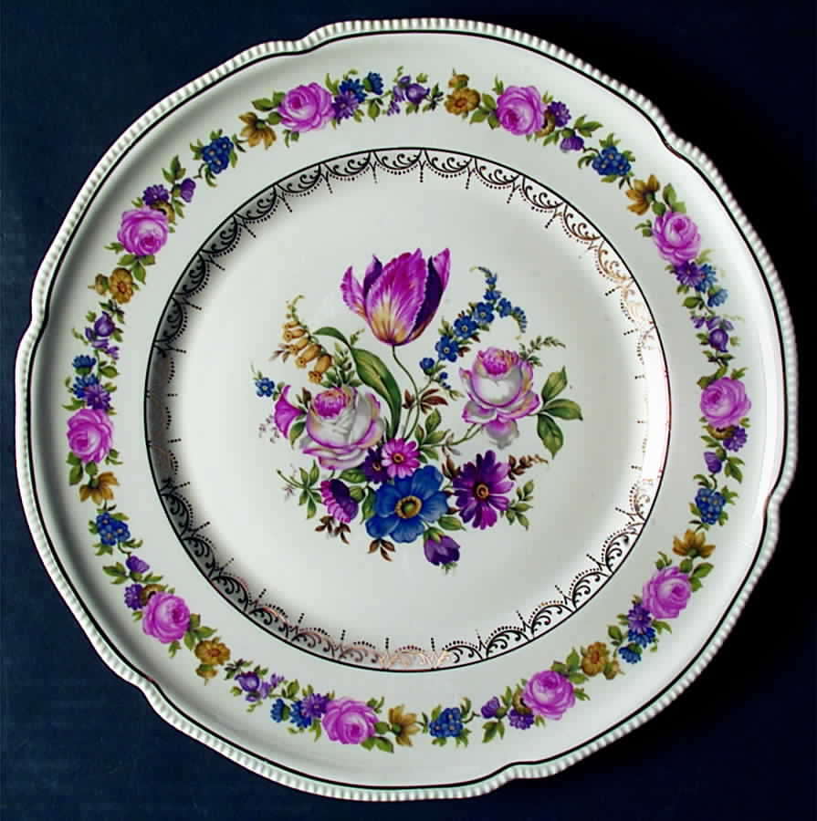 R163 Dinner Plate by Rosenthal - Continental-1