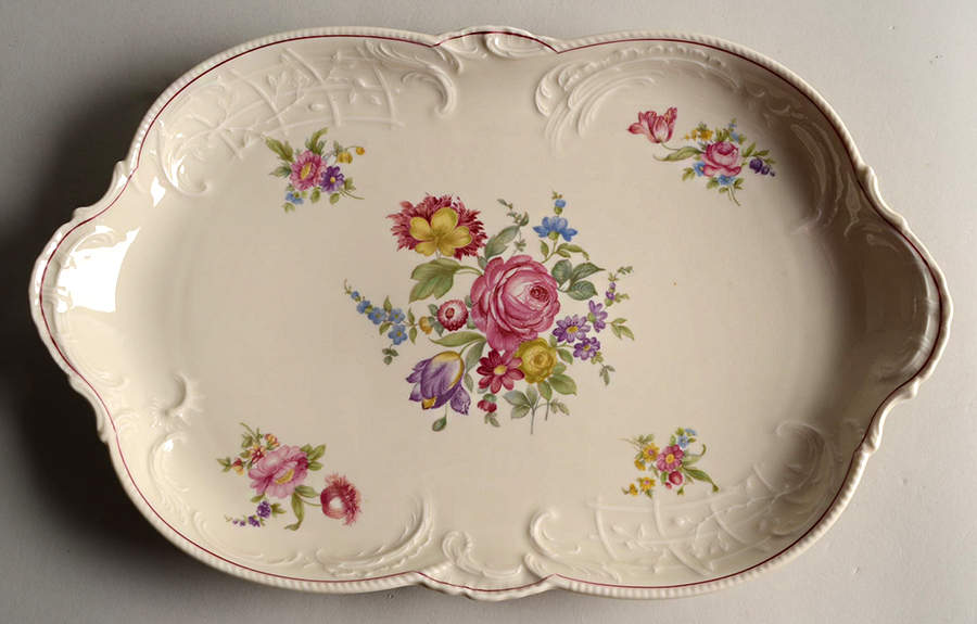R17 13" Oval Serving Platter by Rosenthal - Continental-1