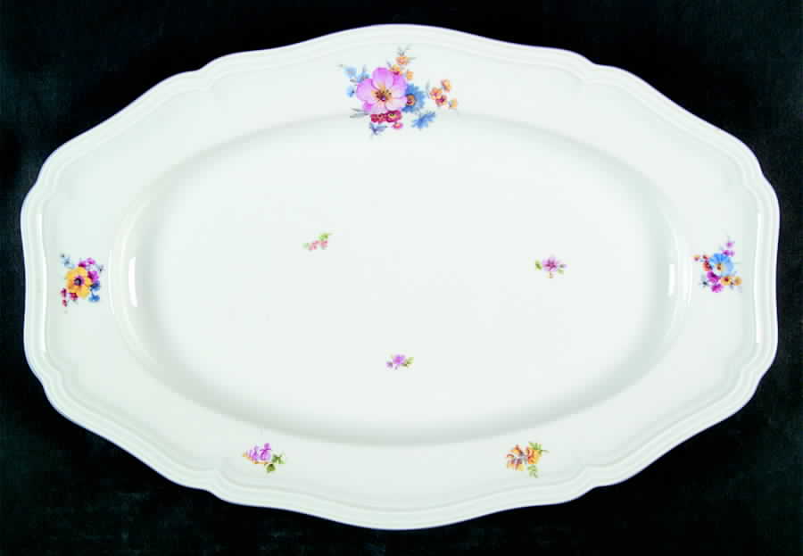 R170 14" Oval Serving Platter by Rosenthal - Continental-1